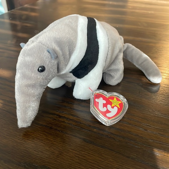 Beanie Babies Toys Ants The Aardvark 998 Beanie Baby Mint Condition